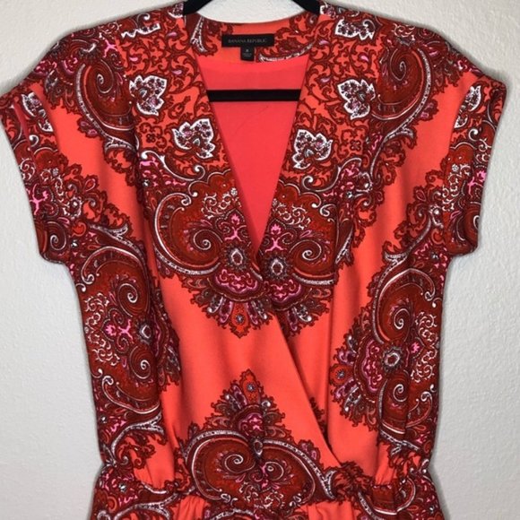 Banana Republic Paisley Romper - Picture 3 of 7